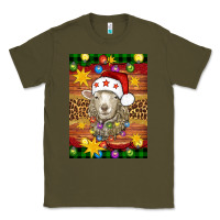 Army Green Christmas sheep air freshener Classic Tee - Artiststas