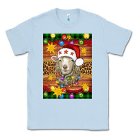 Dusty Blue Christmas sheep air freshener Classic Tee - Artiststas
