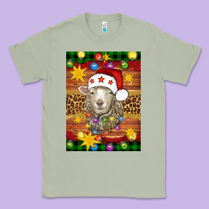 Christmas Sheep Air Freshener Classic Tee Designed By Artiststas