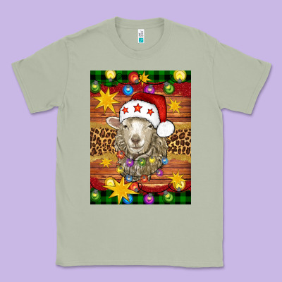 Christmas Sheep Air Freshener Classic Tee Designed By Artiststas