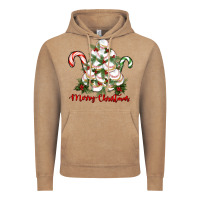 Vintage Coffee merry christmas baseball Vintage Hoodie - RanaPortraitStore