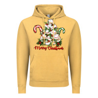 Vintage Mustard merry christmas baseball Vintage Hoodie - RanaPortraitStore