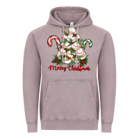 Vintage Zinc merry christmas baseball Vintage Hoodie - RanaPortraitStore