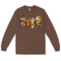 Chestnut longhaired cow coffee Long Sleeve Tee - Jasminsmagicworld
