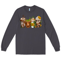Smoke longhaired cow coffee Long Sleeve Tee - Jasminsmagicworld