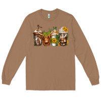 Toasted Coconut longhaired cow coffee Long Sleeve Tee - Jasminsmagicworld