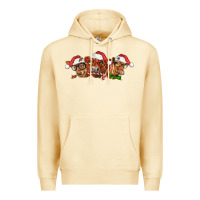 Pina Colada christmas red angus cows Premium Hoodie - LillyAllenDesigns