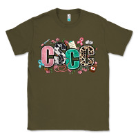 Army Green cscc Classic Tee - AdoDesignShop