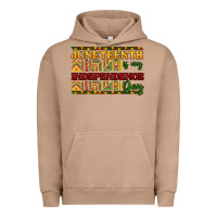 Pigment Burro juneteenth is my independence day Urban Hoodie - NancyCooperArtShop