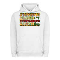 Pigment Lunar Rock juneteenth is my independence day Urban Hoodie - NancyCooperArtShop