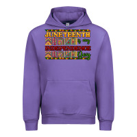 Tulip juneteenth is my independence day Urban Hoodie - NancyCooperArtShop