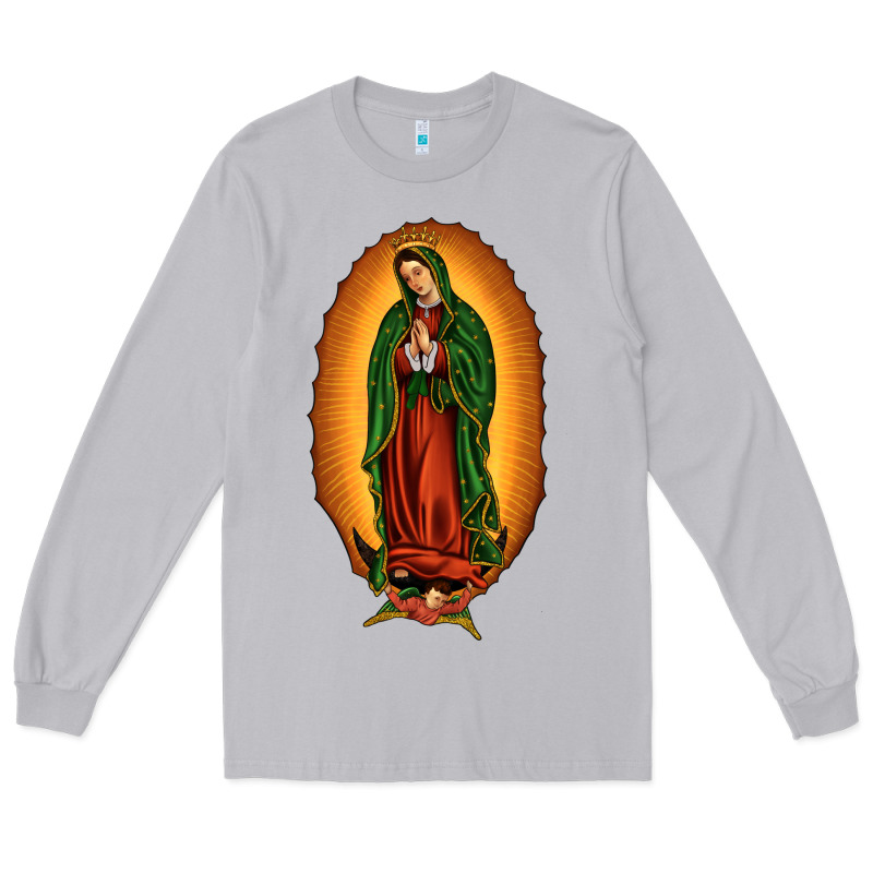 Our Lady Of Guadalupe Long Sleeve Tee by JahusDesignShop | Teevron