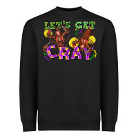 Black let's get cray Heavyweight Sweatshirt - FaDigitalArtStudio