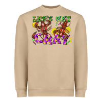 Mushroom let's get cray Heavyweight Sweatshirt - FaDigitalArtStudio