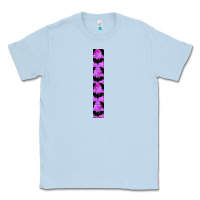 Dusty Blue Halloween Key Fob Classic Tee - BundleAndBundleShop