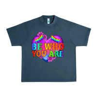 Midnight Navy be who you are Urban Heavy Tee - HRA Design Shop