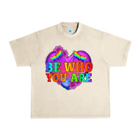 Sandshell be who you are Urban Heavy Tee - HRA Design Shop
