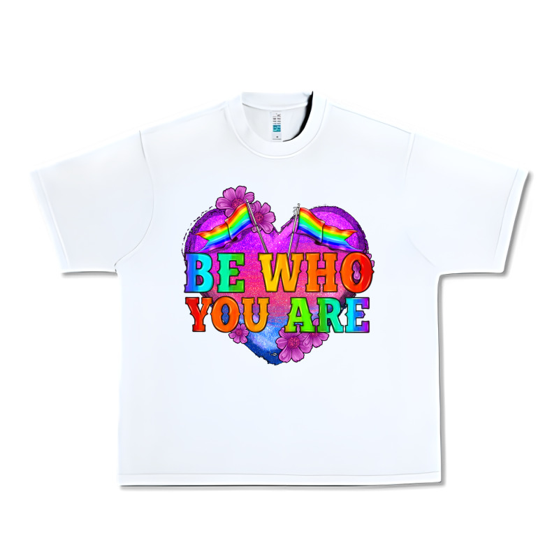 Be Who You Are Urban Heavy Tee by HRA Design Shop | Teevron