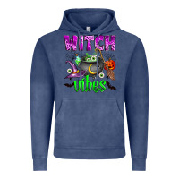 Vintage Denim witch vibes Vintage Hoodie - Zillion Design Studio
