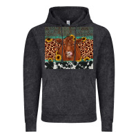 Vintage Arctic red angus leopard Vintage Hoodie - JahusDesignShop