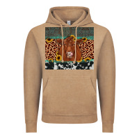 Vintage Coffee red angus leopard Vintage Hoodie - JahusDesignShop