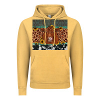 Vintage Mustard red angus leopard Vintage Hoodie - JahusDesignShop
