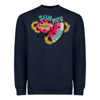 Navy summer vibes Heavyweight Sweatshirt - SublimationCraftShop