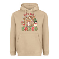 Mushroom let's get baked Heavyweight Hoodie - MaliasSmallBusiness