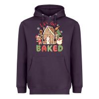 Plum let's get baked Heavyweight Hoodie - MaliasSmallBusiness