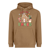 Toasted Coconut let's get baked Heavyweight Hoodie - MaliasSmallBusiness