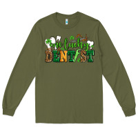 Army Green st patricks day one lucky dentist Long Sleeve Tee - AdoDesignShop