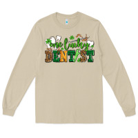 Mushroom st patricks day one lucky dentist Long Sleeve Tee - AdoDesignShop