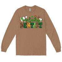 Toasted Coconut st patricks day one lucky dentist Long Sleeve Tee - AdoDesignShop