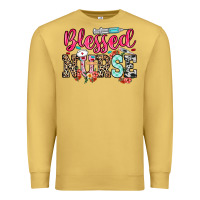 Antique Gold blessed nurse Premium Sweatshirt - NancyCooperArtShop