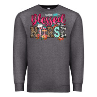 Charcoal Heather blessed nurse Premium Sweatshirt - NancyCooperArtShop