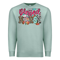 Seafoam blessed nurse Premium Sweatshirt - NancyCooperArtShop