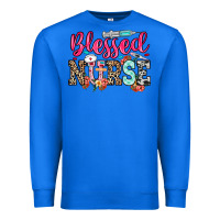 True Royal blessed nurse Premium Sweatshirt - NancyCooperArtShop