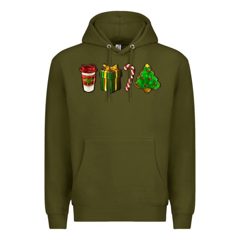 Christmas Items Premium Hoodie by LillyAllenDesigns | Teevron