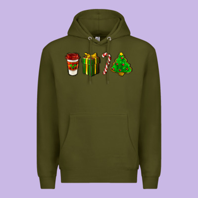 Christmas Items Premium Hoodie Designed By Lillyallendesigns