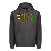 Charcoal Heather christmas items Premium Hoodie - LillyAllenDesigns