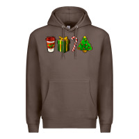 Coffee christmas items Premium Hoodie - LillyAllenDesigns
