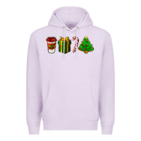 Lilac christmas items Premium Hoodie - LillyAllenDesigns