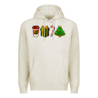 Oatmeal Heather christmas items Premium Hoodie - LillyAllenDesigns