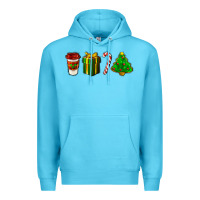 Ocean Blue christmas items Premium Hoodie - LillyAllenDesigns