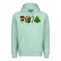 Seafoam christmas items Premium Hoodie - LillyAllenDesigns