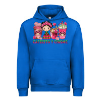 Cobalt Cafecito y Chisme Coffee Cups Urban Hoodie - texasbilliewilder
