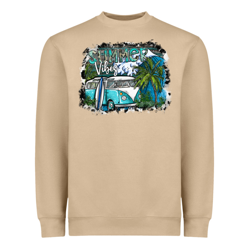 Summer Vibes Heavyweight Sweatshirt by SublimationCraftShop | Teevron