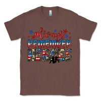 Chestnut always remember heroes Classic Tee - JahusDesignShop
