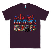 Plum always remember heroes Classic Tee - JahusDesignShop