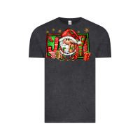 Vintage Black joy santa gnomes Vintage Tee - FaDigitalArtStudio